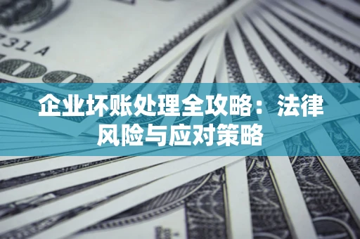 武汉企业坏账处理全攻略：法律风险与应对策略