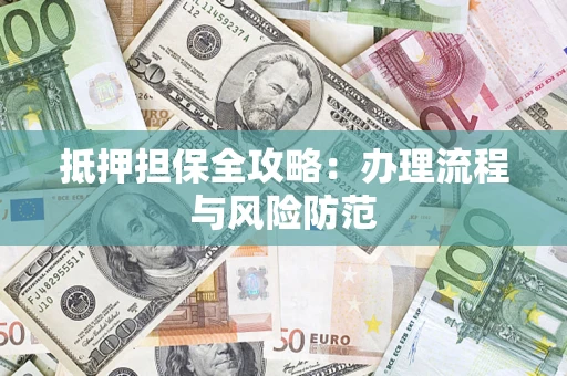 武汉抵押担保全攻略：办理流程与风险防范