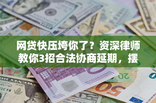 武汉网贷快压垮你了？资深律师教你3招合法协商延期，摆脱暴力催收！