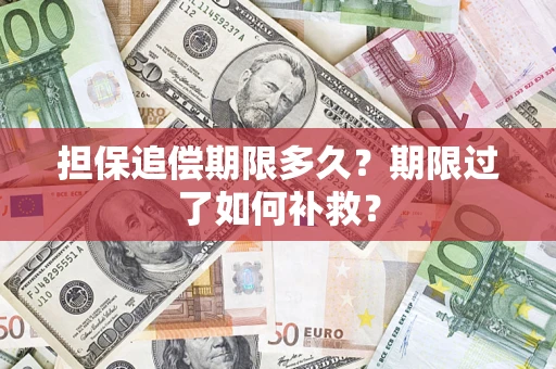 武汉担保追偿期限多久？期限过了如何补救？